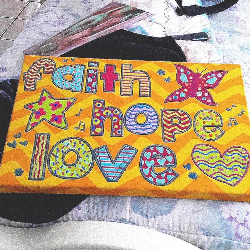 Painting (faith hope love